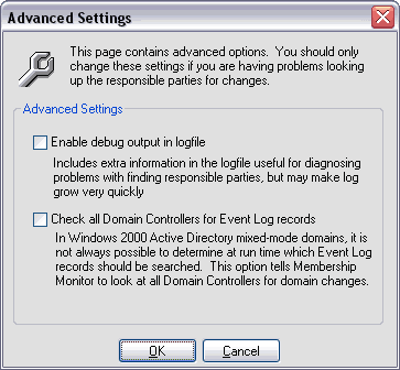 Advanced Settings