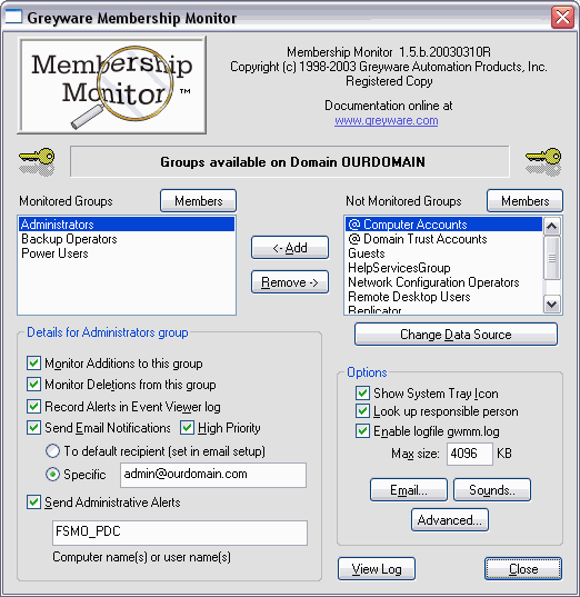 Control Panel Applet