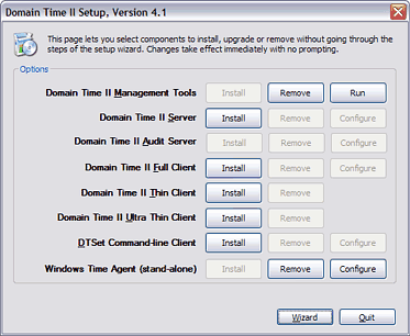 Domain Time Setup, Expert Mode