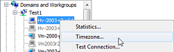 Change timezone on a single machine<br>